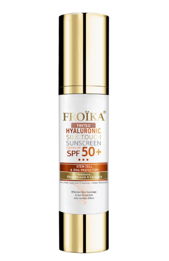Froika Sunscreen Tinted SPF50+ Hyaluronic Silk Touch Αντηλιακό &hellip;