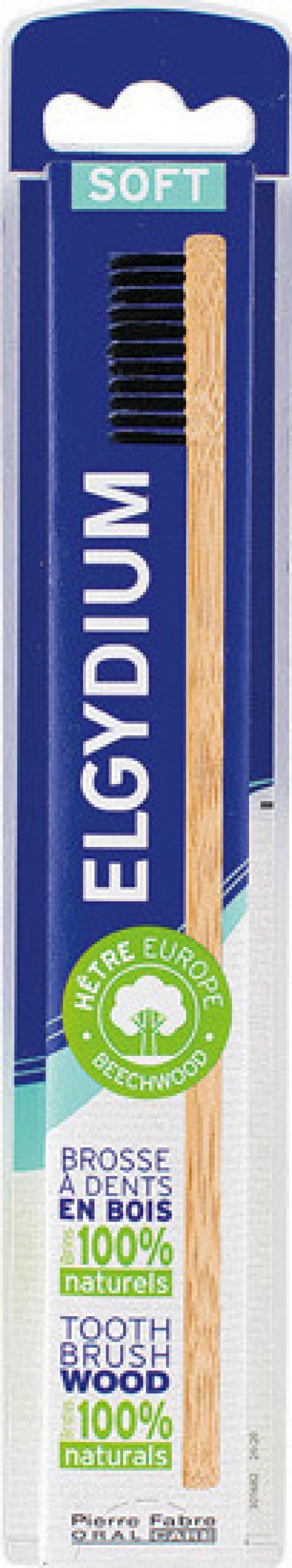 Elgydium Eco Friendly Soft Ξύλινη Οικολογική Οδοντόβουρτσα 1 Τεμάχιο