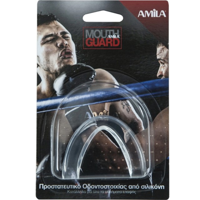 Amila Μασελάκι Αθλητών Σιλικόνης Διάφανο 1 Τεμάχιο Amila Μασελάκι Αθλητών Σιλικόνης Διάφανο 1 Τεμάχιο