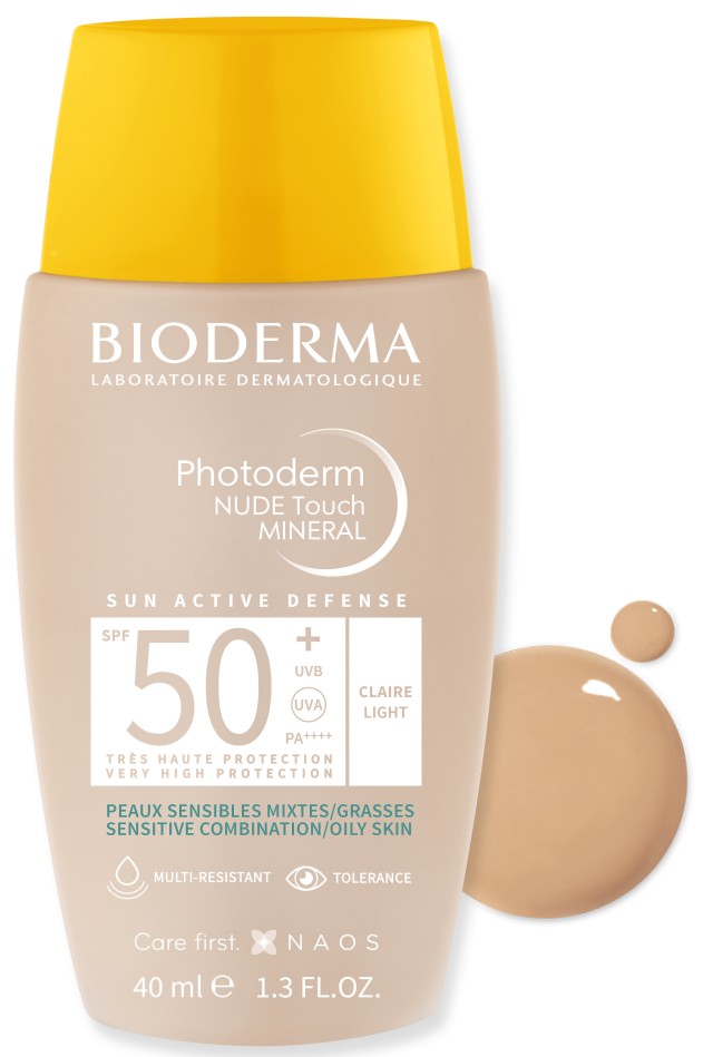 Bioderma Photoderm Nude Touch Mineral SPF50+ Claire Αντηλιακό Προσώπου … Bioderma Photoderm Nude Touch Mineral SPF50+ Claire Αντηλιακό Προσώπου …