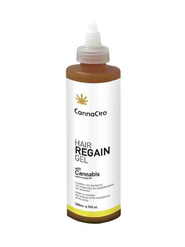 CannaOro Hair Regain Gel για Υγιή & Δυνατά Μαλλιά 200ml
