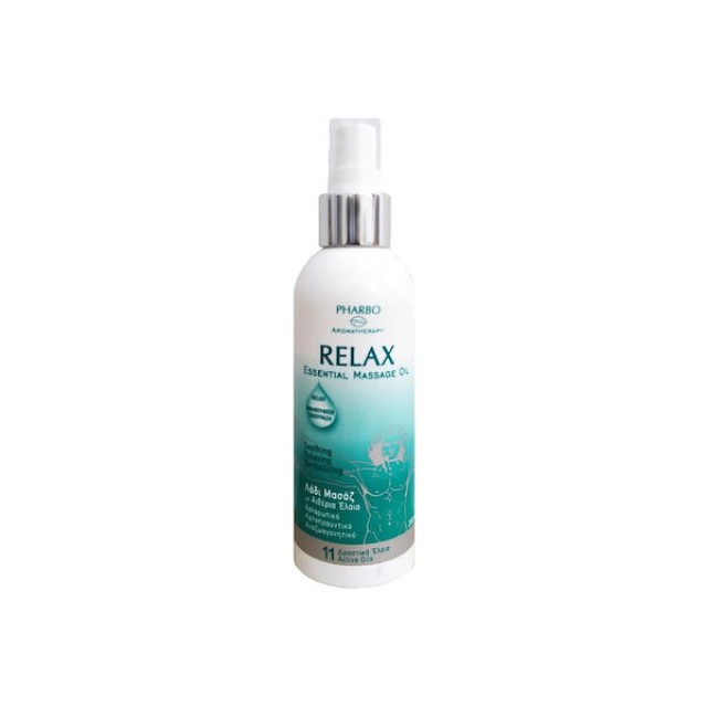 Ag Pharm Pharbo Relax Essential Massage Oil Λάδι Μασάζ σε Spray με Αιθέρια Έλαια 200ml