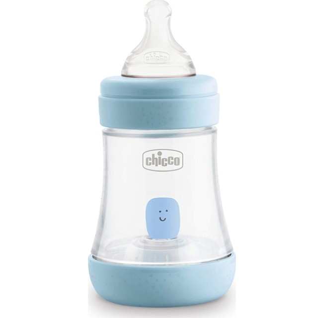 Chicco Perfect 5 Πλαστικό Μπιμπερό για 0m+ με Θηλή Σιλικόνης Αργής Ροή …