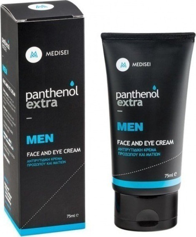 Medisei Panthenol Extra MEN Face - Eye Cream Ανδρική Αντιρυτιδική Κρέμα Προσώπου - Ματιών 75ml