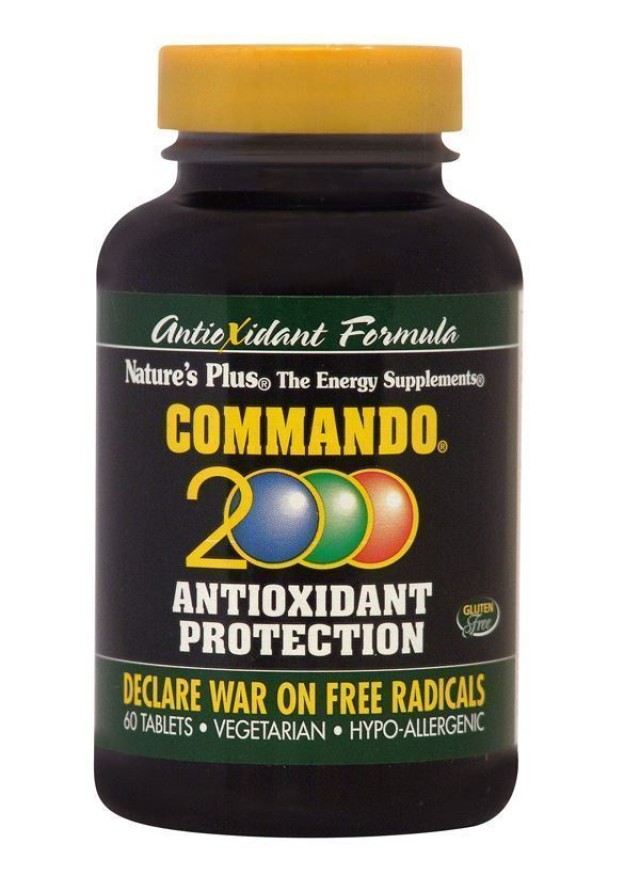 Natures Plus Commando 2000, 60 ταμπλέτες
