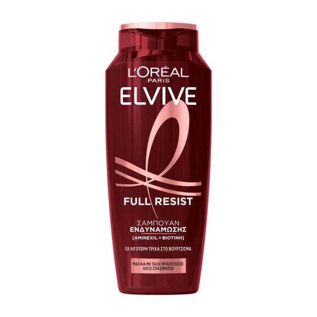 LOreal Paris Elvive Full Resist Shampoo Σαμπουάν Ενδυνάμωσης για &hellip;