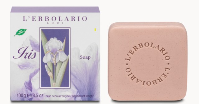 LErbolario Iris Αρωματική Μπάρα Σαπούνι 100gr
