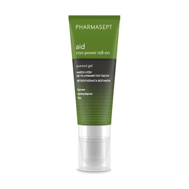Pharmasept Aid Cryo Power Roll on Ψυκτικό Gel για Άμεση Αίσθηση Ανακού &hellip;