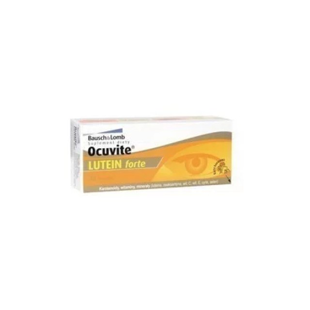 Bausch Health Ocuvite Lutein Forte Συμπλήρωμα Διατροφής για την Καλή Υ …