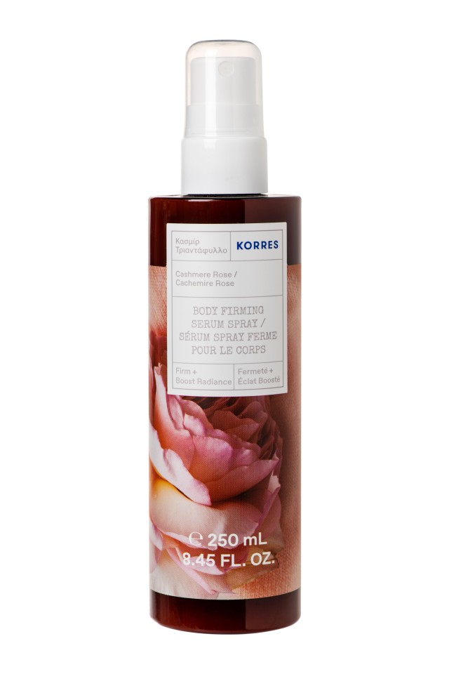 Korres Cashmere & Rose Body Firming Serum Spray Συσφικτικό Βούτυρο Σώματος σε Μορφή Σπρέι 250ml
