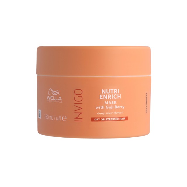 Wella Invigo Nutri Enrich Mask Μάσκα Deep Nourishing για Ξηρά ή Ταλαιπ … Wella Invigo Nutri Enrich Mask Μάσκα Deep Nourishing για Ξηρά ή Ταλαιπ …