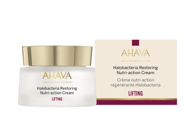 Ahava Halobacteria Restoring Nutri Action Cream Lifting Αντιγηραντική Κρέμα Προσώπου 50ml