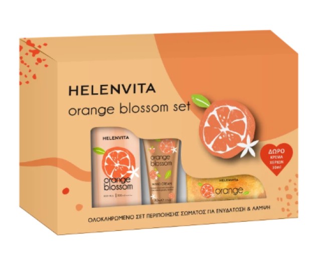 Helenvita PROMO Orange Blossom Body Milk Γαλάκτωμα Σώματος 300ml & Scr … Helenvita PROMO Orange Blossom Body Milk Γαλάκτωμα Σώματος 300ml & Scr …