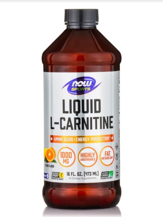 Now Foods L-Carnitine Liquid 1000mg Citrus Συμπλήρωμα Διατροφής με Καρ … Now Foods L-Carnitine Liquid 1000mg Citrus Συμπλήρωμα Διατροφής με Καρ …
