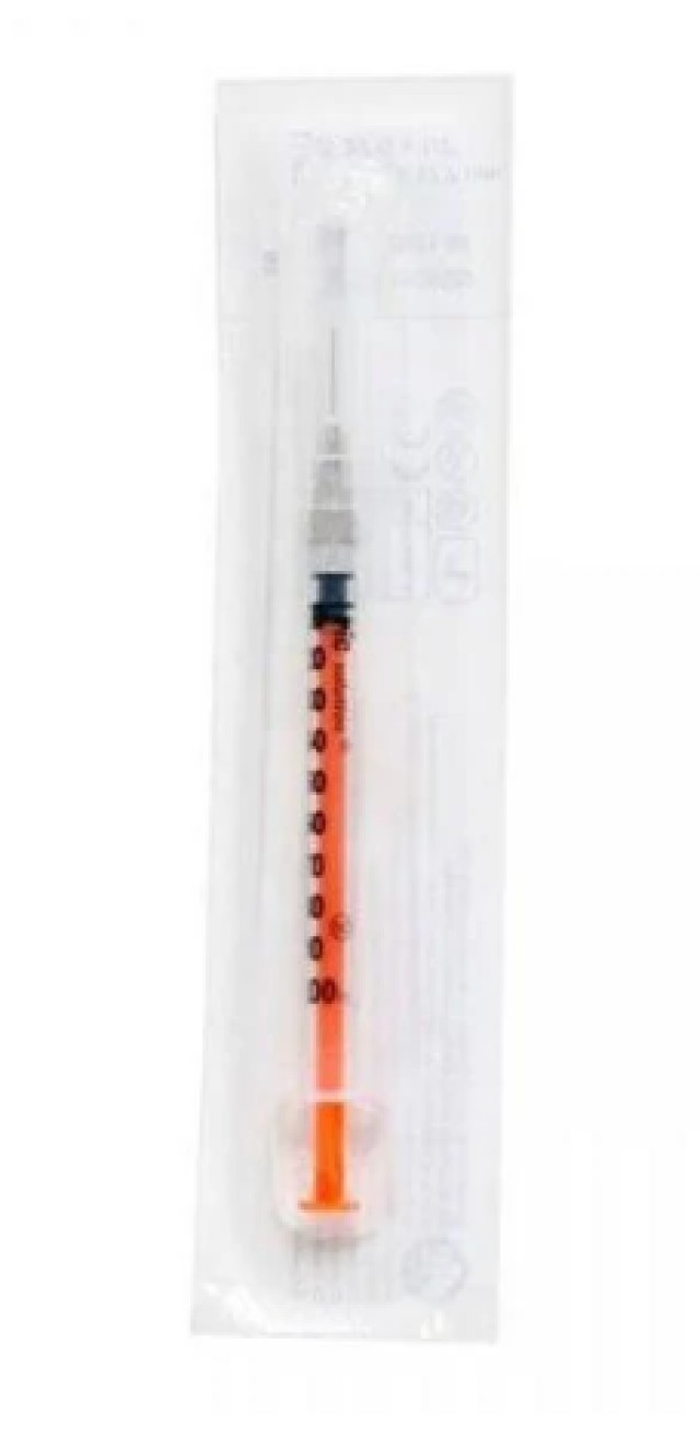 Pic Σύριγγα μίας Χρήσεως 27G x 1 1/2 [0.40mm x 12.7mm] Luer 1ml