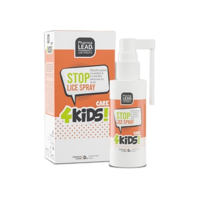 PharmaLead Stop Lice Spray 4 Kids Εξουδετερώνει τις Ψείρες, Κόνιδες & τα Αυγά τους 50ml