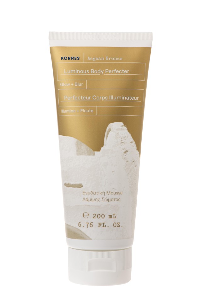 Korres Aegean Bronze Luminous Body Perfect Ενυδατική Mousse Λάμψης Σώμ …