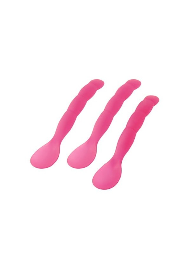 Mam Primamma Κουταλάκι Mαλακό & Εύκαμπτο Ροζ  για 6m+ 3 Τεμάχια [820G]