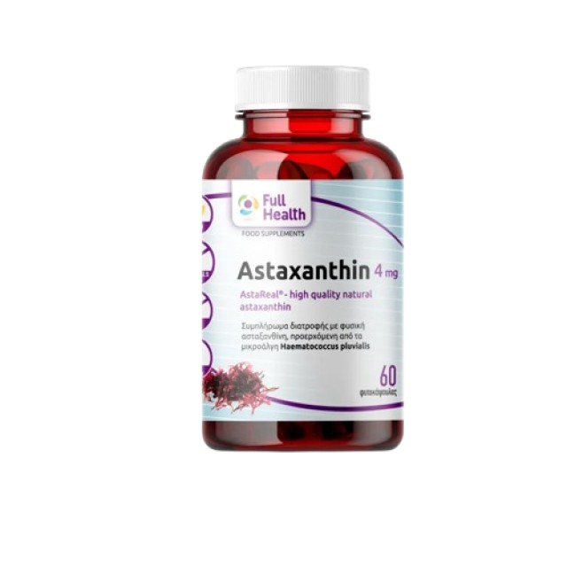 Full Health Astaxanthin AstaReal 4mg Υποστηρίζει την Υγεία & την … Full Health Astaxanthin AstaReal 4mg Υποστηρίζει την Υγεία & την …