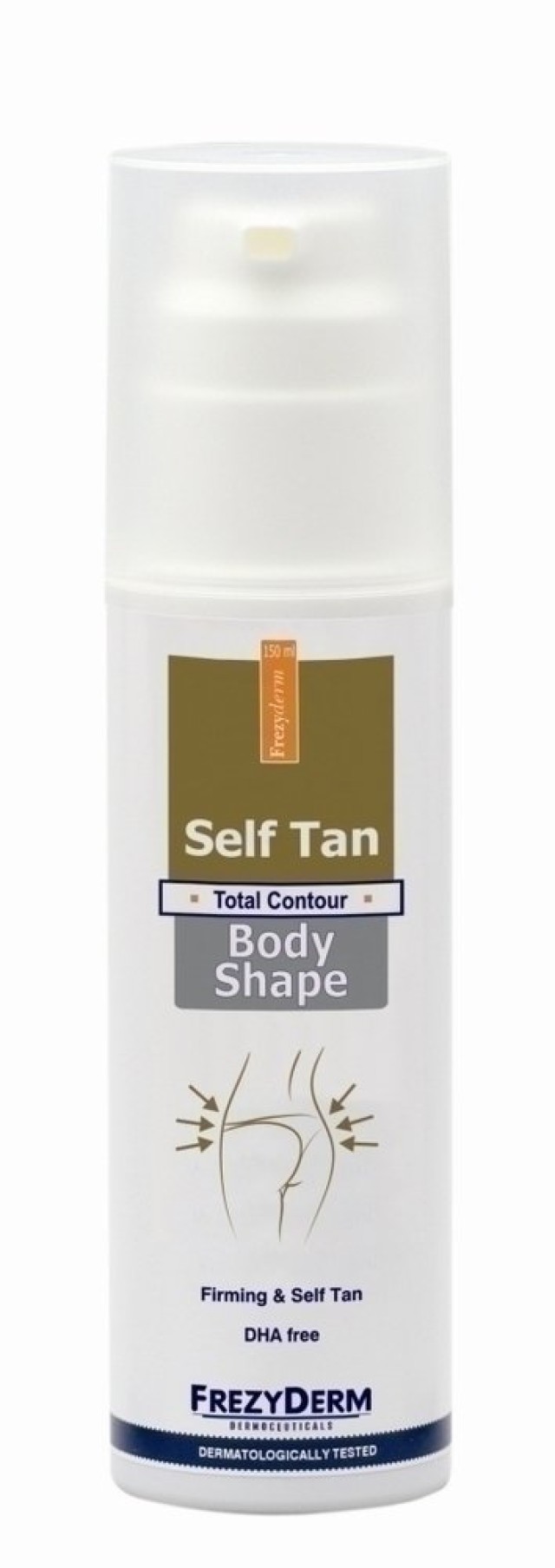 Frezyderm Self Tan Body Shape Αυτομαυριστικό Γαλάκτωμα Με Συσφικτική Δ …