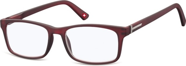 Montana Eyewear Blue Light Filter Burgundy PC Protection Γυαλιά Ανάγνω …