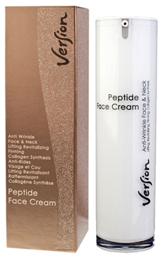 Version Peptide Face Cream Αντιρυτιδική & Συσφικτική (Lifting) Κρέμα Προσώπου με Πεπτίδια 50ml
