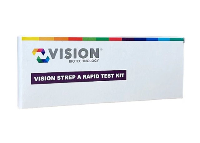 Emoria Vision Strep Rapid Test για Ανίχνευση του Στρεπτόκοκκου Τύπου Α 1 Τεμάχιο