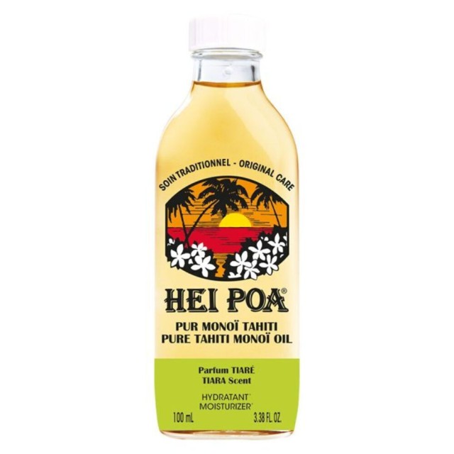 Hei Poa Pure Tahiti Monoi Oil Tiare Λάδι Πολλαπλών Χρήσεων 100ml