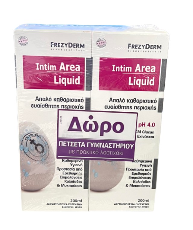 Frezyderm PROMO Intim Area pH4 Liquid Απαλό Καθαριστικό για την Ευαίσθ …