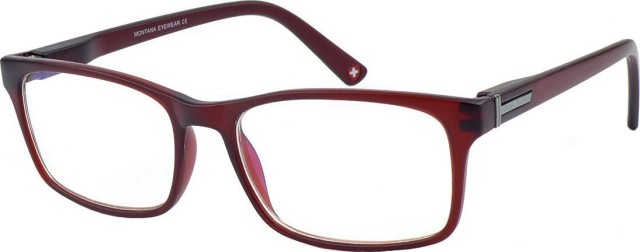 Montana Eyewear Blue Light Filter PC Protection Burgundy +2.50 Γυαλιά &hellip;