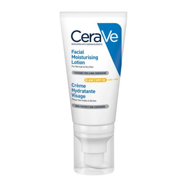CeraVe AM Facial Moisturising Lotion SPF50 Ενυδατική Κρέμα Προσώπου με &hellip;