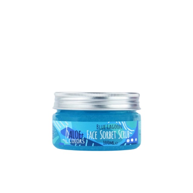 Aloe Colors Απολεπιστικό Προσώπου Blue Lagoon Face Scrub, 100ml