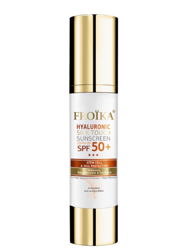 Froika Sunscreen SPF50+ Hyaluronic Silk Touch Αντηλιακό Προσώπου με &hellip;