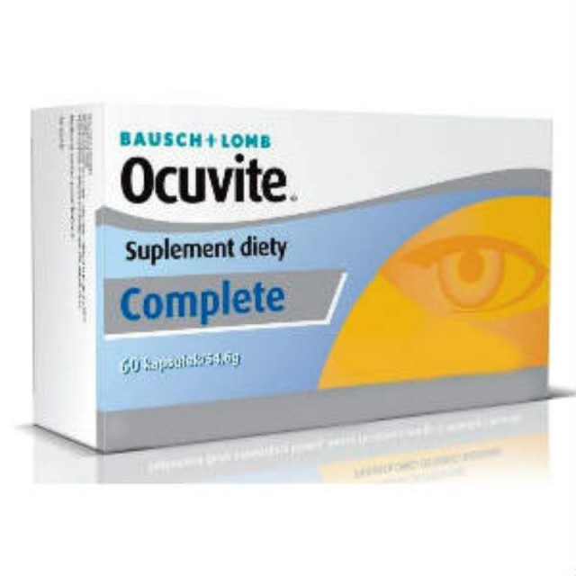 Bausch & Lomb Ocuvite Complete Συμπλήρωμα Διατροφής για την Ώχρα Κηλίδ &hellip;