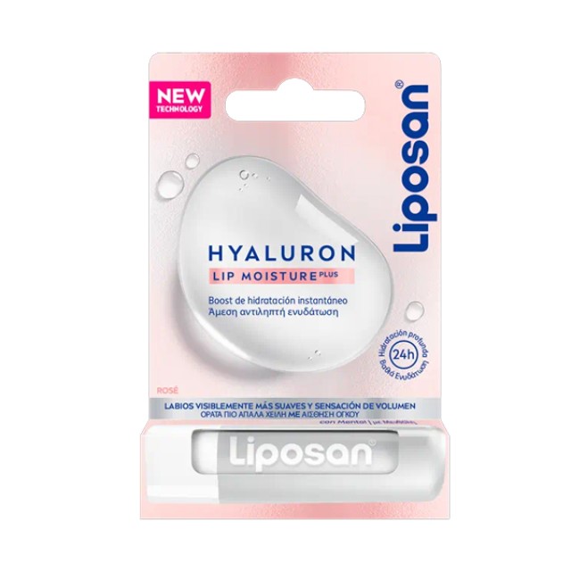 Liposan Lip Moisture Hyaluron Ενυδατικό Stick Χειλιών με Υαλουρονικό Οξύ 5.2gr