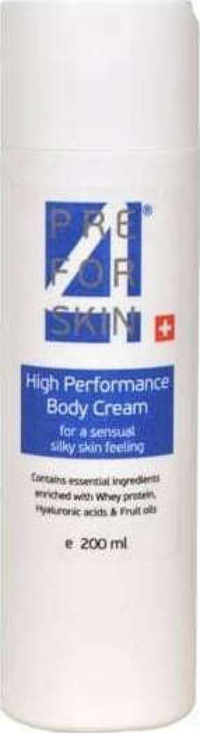 Prevent Pre4Skin High Performance Body Cream Ενυδατική Κρέμα Σώματος Υψηλής Απόδοσης με Υαλουρονικό Οξύ 200ml