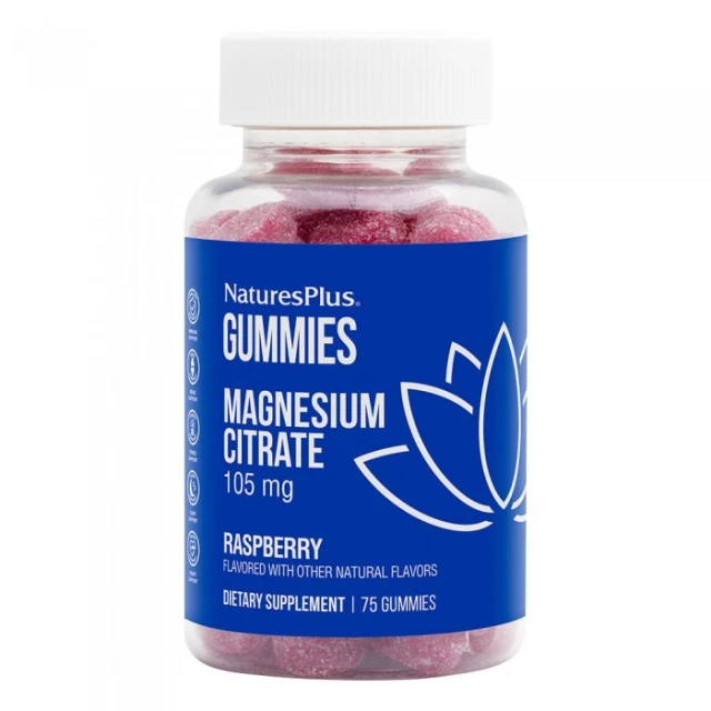 Natures Plus Mag Citrate 105mg Magnesium Dietary Supplement with Flavor… Natures Plus Mag Citrate 105mg Magnesium Dietary Supplement with Flavor…