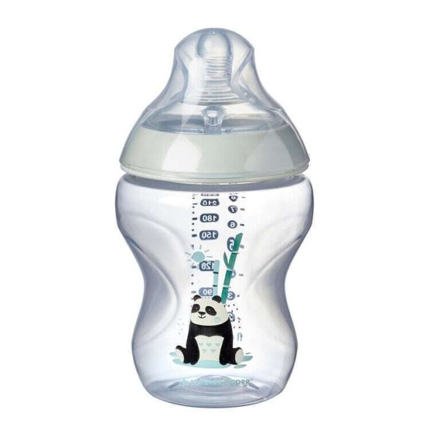 Tommee - Tippee Πλαστικό Μπιμπερό Closer to Nature Μικρής Ροής για 0m+ …