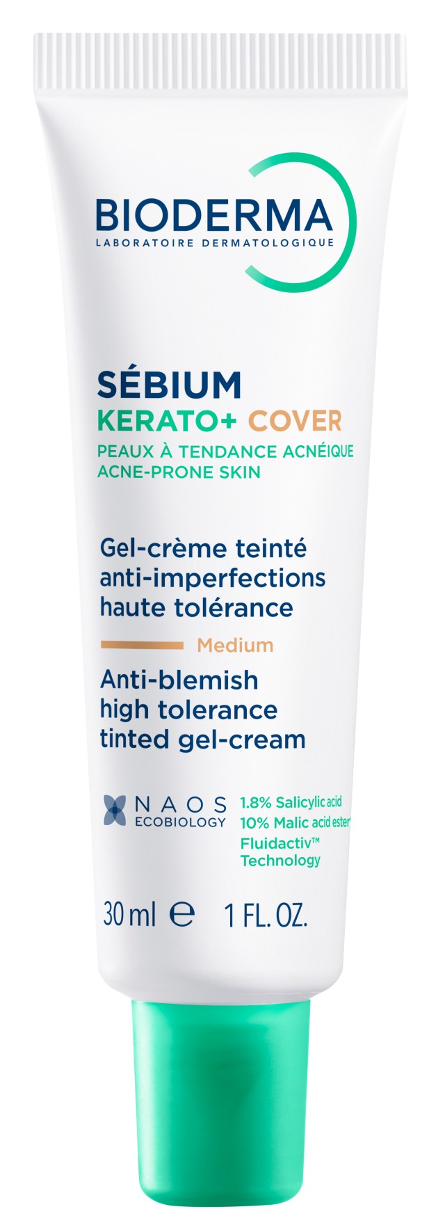 Bioderma Sebium Kerato+ Cover Κρέμα με Χρώμα Κατά των Ατελειών & της Α &hellip;