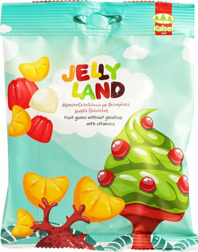Kaiser Jelly Land Fruity Gums with Vitamin C Φρουτοζελεδάκια με Βιταμί … Kaiser Jelly Land Fruity Gums with Vitamin C Φρουτοζελεδάκια με Βιταμί …