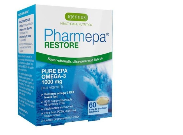 iGennus Pharmepa Restore Ω3 Dietary Supplement - 90% Pure EPA 60 …