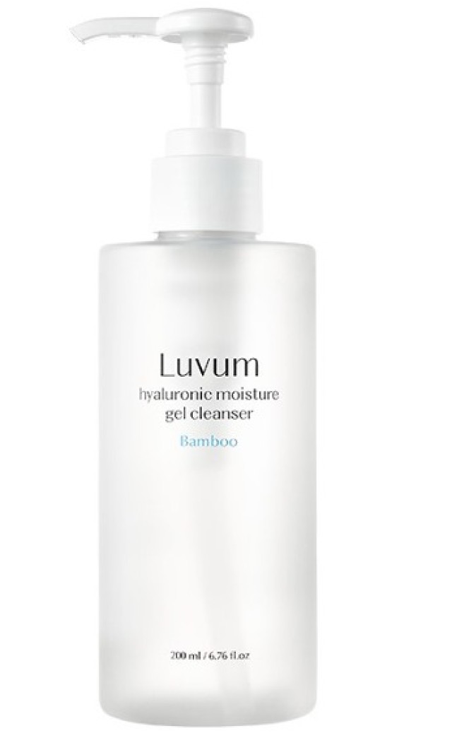Luvum Hyaluronic Moisture Gel Καθαρισμού Προσώπου 200ml
