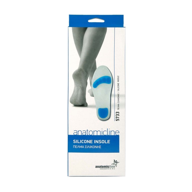 Anatomic Line Silicone Insole Πέλμα Σιλικόνης Μέγεθος:L No40-41 1 Ζευγ &hellip;