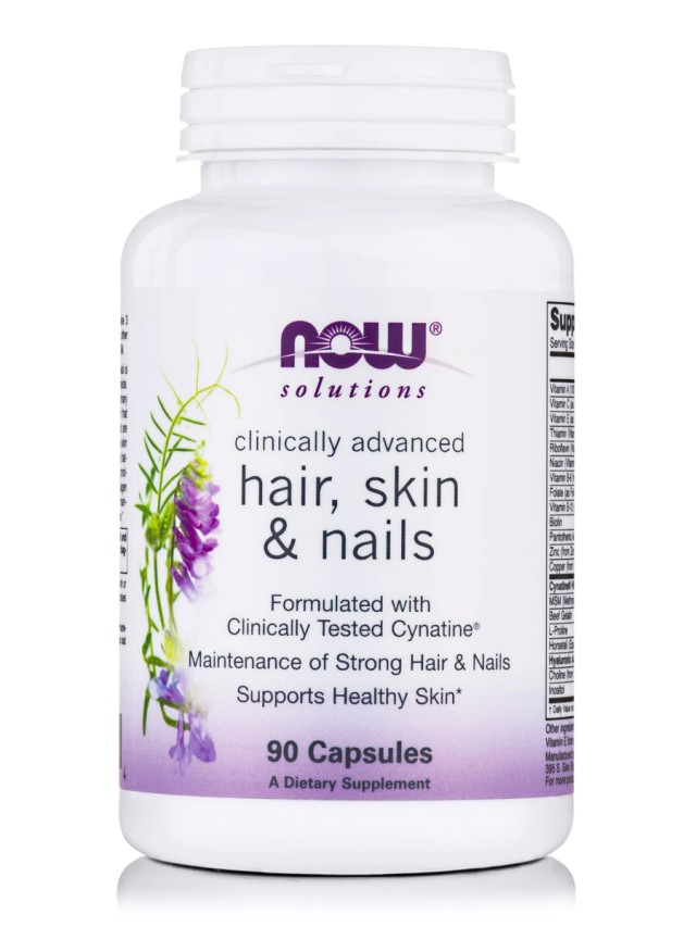 Now Foods Hair - Skin - Nails Συμπλήρωμα Διατροφής Για Μαλλιά - Νύχια &hellip;