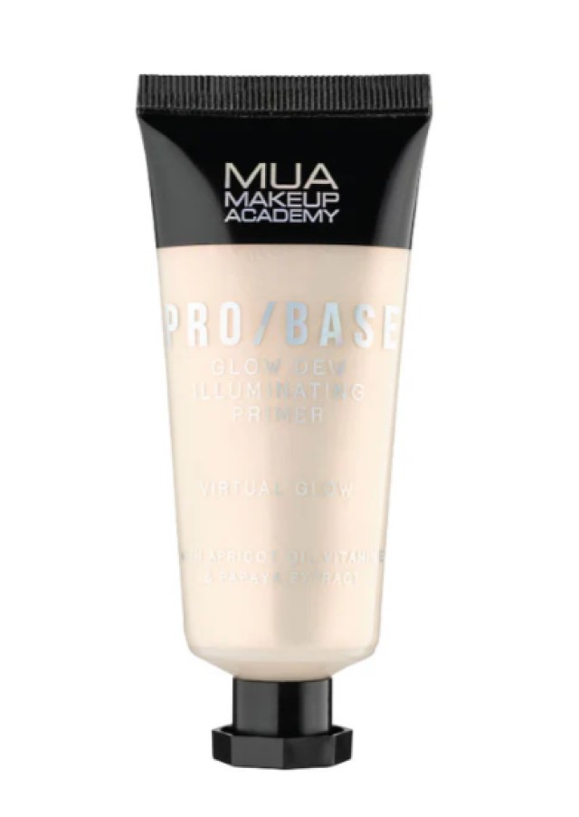 MUA Pro Base Glow Illuminating Primer Βάση Μακιγιάζ Virtual Glow 30gr