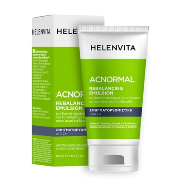 Helenvita AC Normal Rebalancing Emulsion Ενυδατική Κρέμα Προσώπου Για Την Ακνεϊκή Επιδερμίδα 60ml