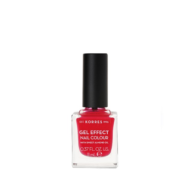 Korres Βερνίκι Νυχιών Gel Effect Nail Colour (No.19) Watermelon, 11ml