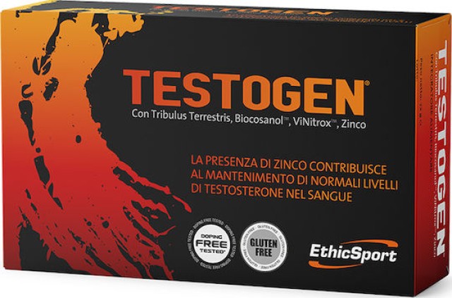 EthicSport Testogen 1200mg Συμπλήρωμα Διατροφής με Τριβόλι, για Αύξηση …