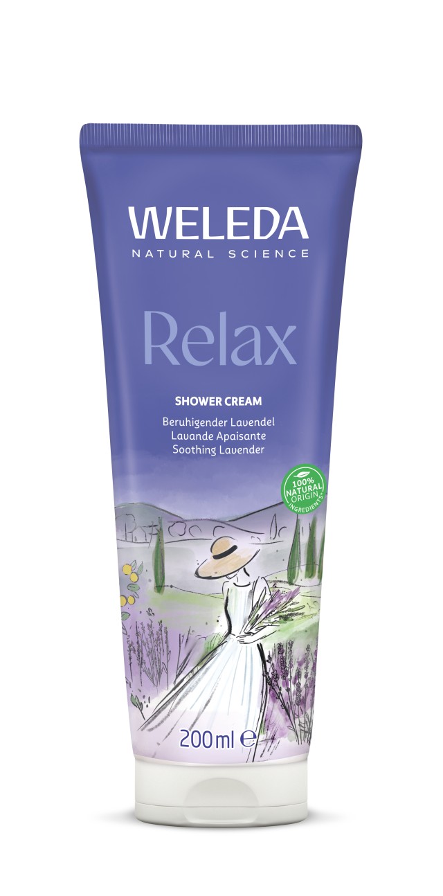 Weleda Aroma Shower Relax Κρεμοντούς Χαλάρωσης με Λεβάντα - … Weleda Aroma Shower Relax Κρεμοντούς Χαλάρωσης με Λεβάντα - …