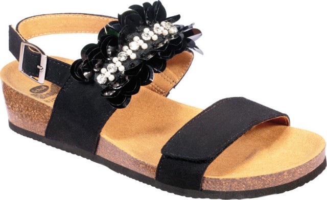 Scholl Chantal Sandal Black Ανατομικό Σανδάλι [F274261004]